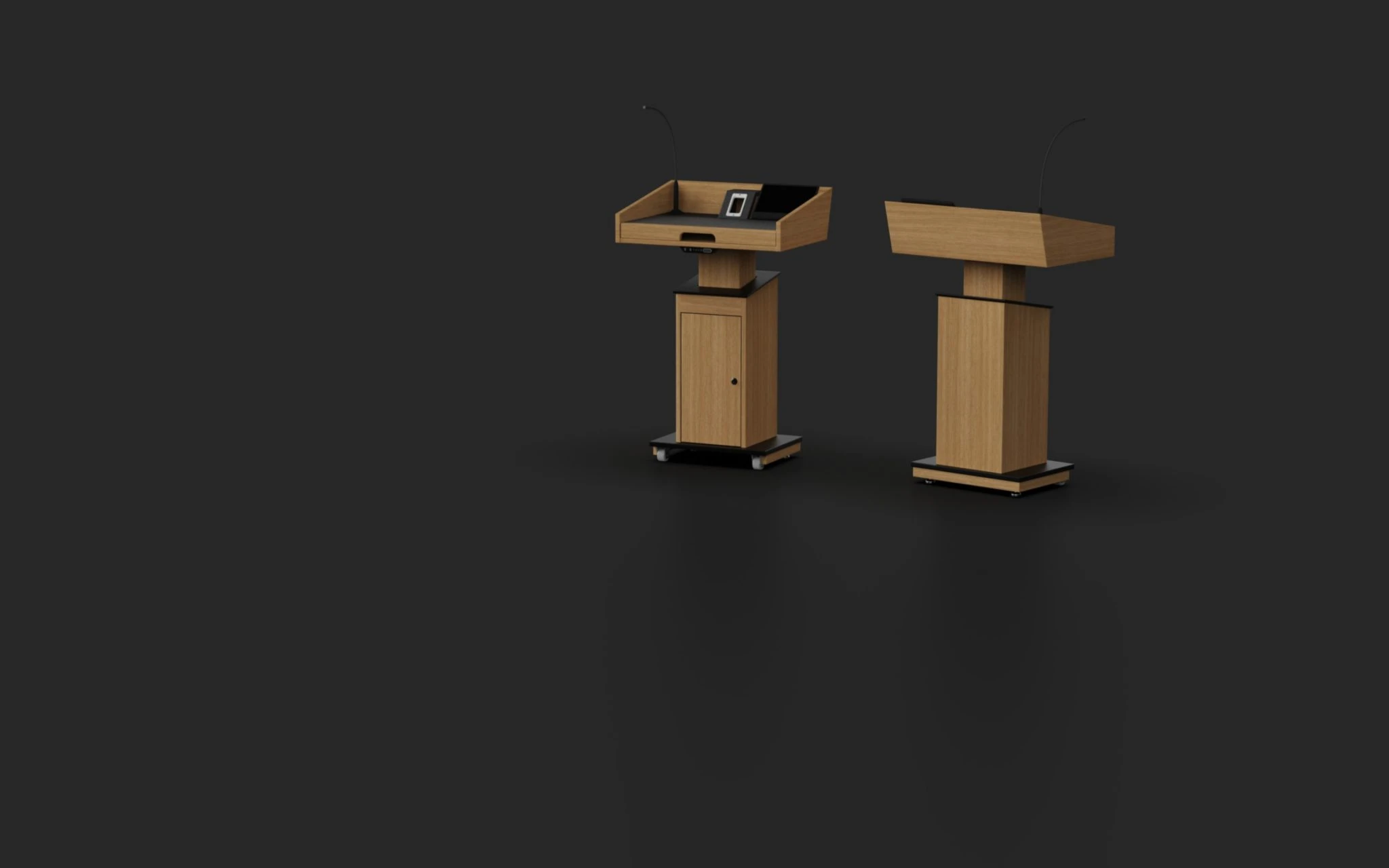 Custom AV lecterns and presentation furniture, homepage feature image